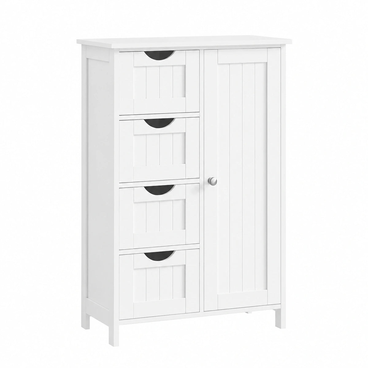 Armoire, réglable, avec rangement, avec tiroirs, 30 x 55 x 82 cm, coloris blanc, pour la chambre