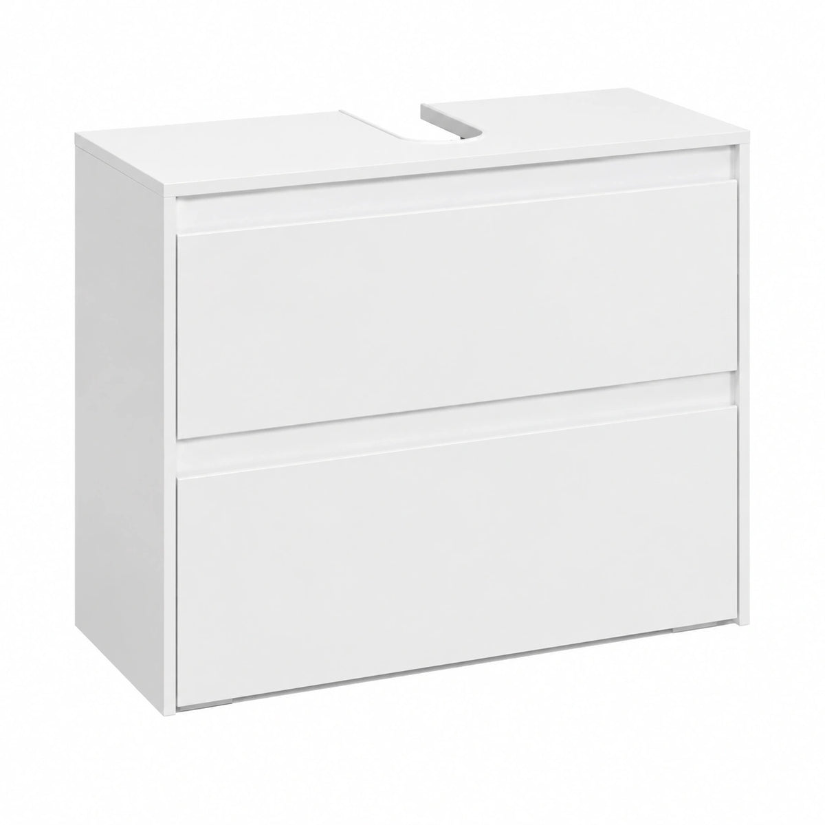 Ensemble de meubles de salle de bain, coloris blanc, 80,1 x 62 cm, pour la salle de bain