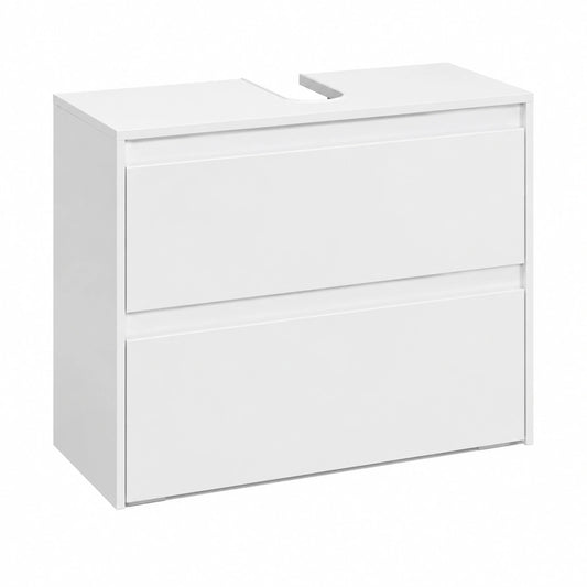 Ensemble de meubles de salle de bain, coloris blanc, 80,1 x 62 cm, pour la salle de bain