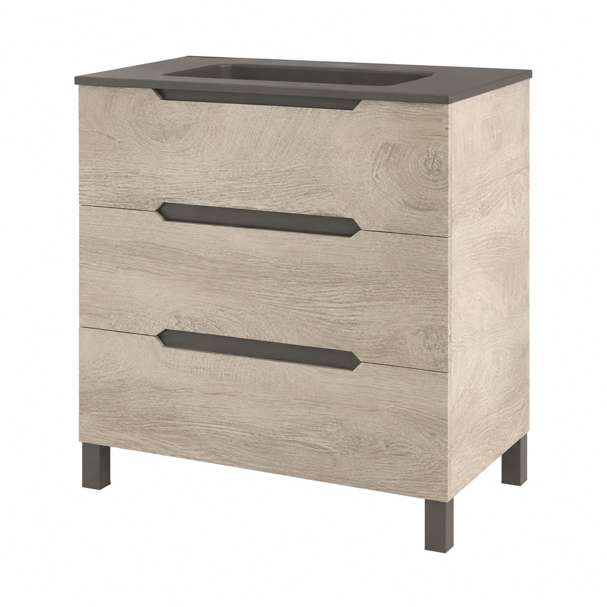 Meuble d’appoint, coloris noir, pour les espaces de vie