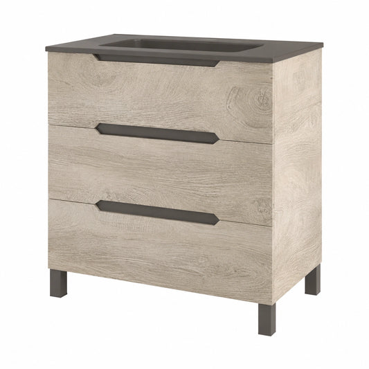 Meuble d’appoint, coloris noir, pour les espaces de vie