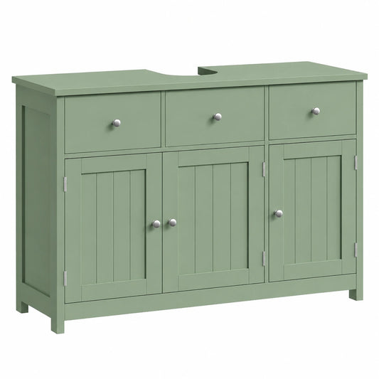 Ensemble de meubles de salle de bain, coloris vert, pour la salle de bain